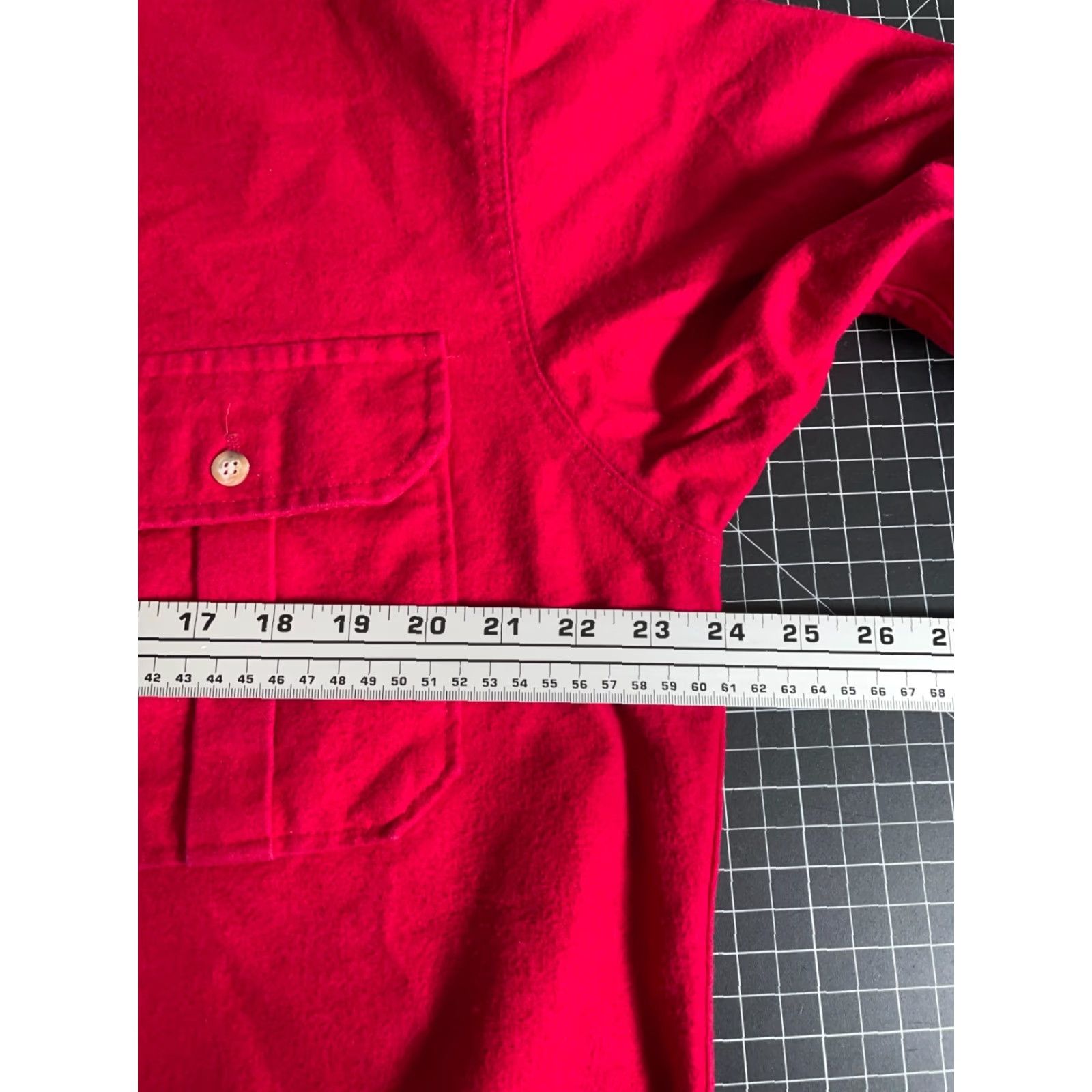 Vintage VINTAGE Five Brothers Chamois Flannel Shirt Mens XL Red Heavyweight Workwear Button-Up Long Sleeve Collared 90s Grunge Retro Size US XL / EU 56 / 4 - 5 Thumbnail