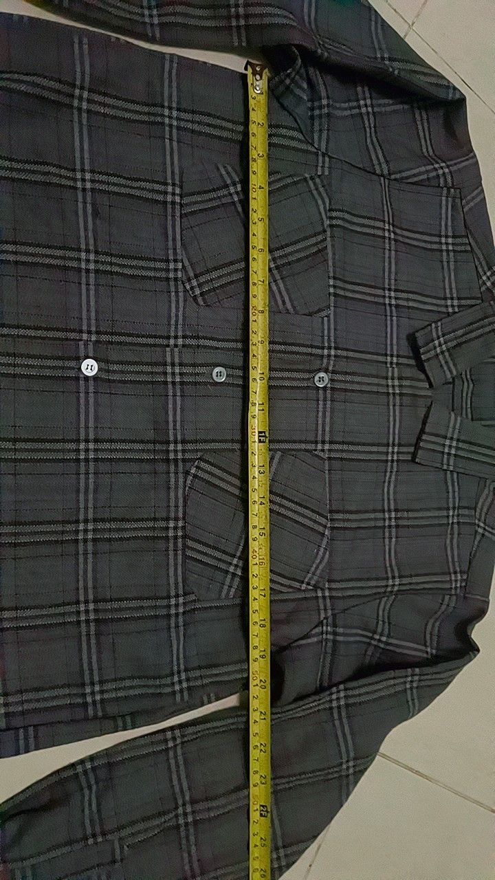 Other Rare Vintage Plaid Long Sleeve Shirt Size US M / EU 48-50 / 2 - 5 Thumbnail