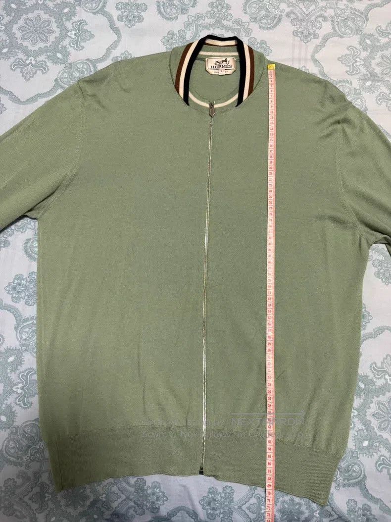 Hermes Hermes Cashmere sweater coat, 80% cashmere + 20% mulberry Size US L / EU 52-54 / 3 - 5 Thumbnail