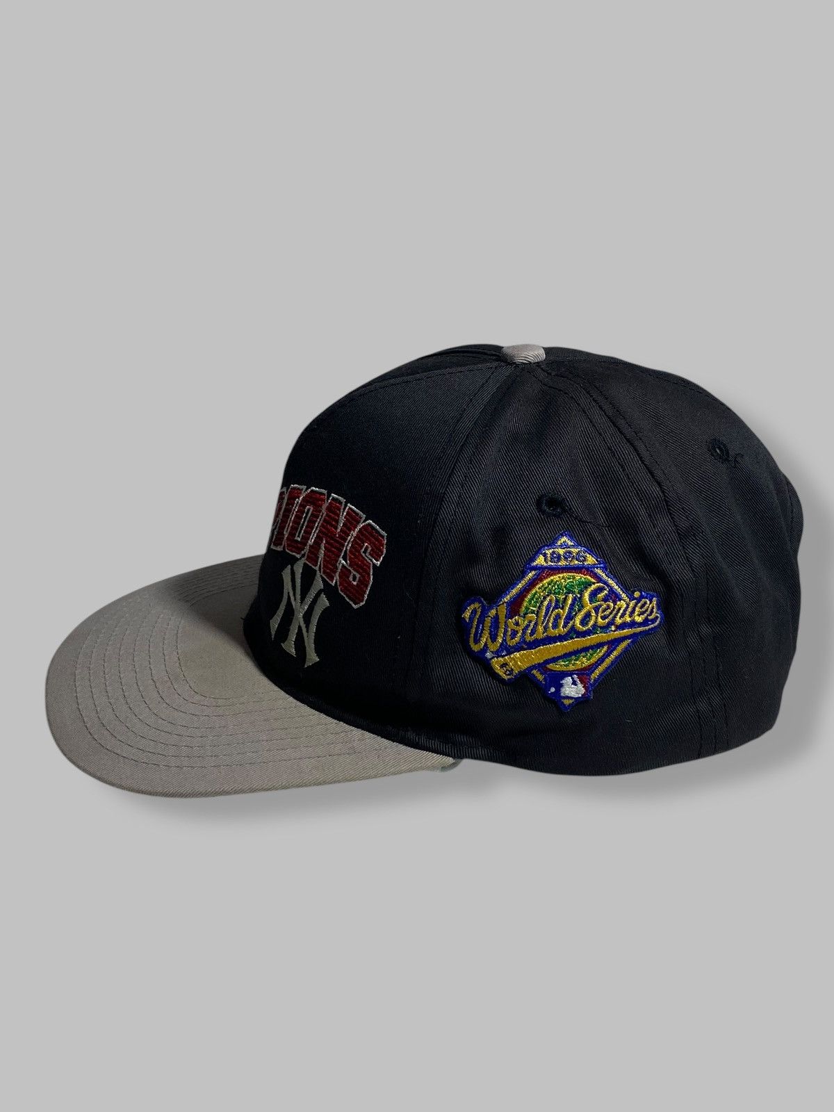 MLB Vintage 90s New York Yankees 1996 World Series Champions Cap Size ONE SIZE - 9 Thumbnail