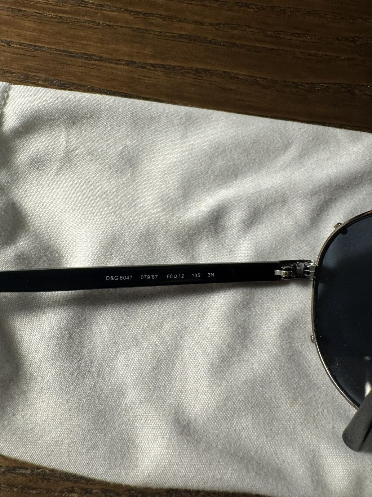Dolce & Gabbana Dolce & Gabbana Aviators Size ONE SIZE - 12 Thumbnail