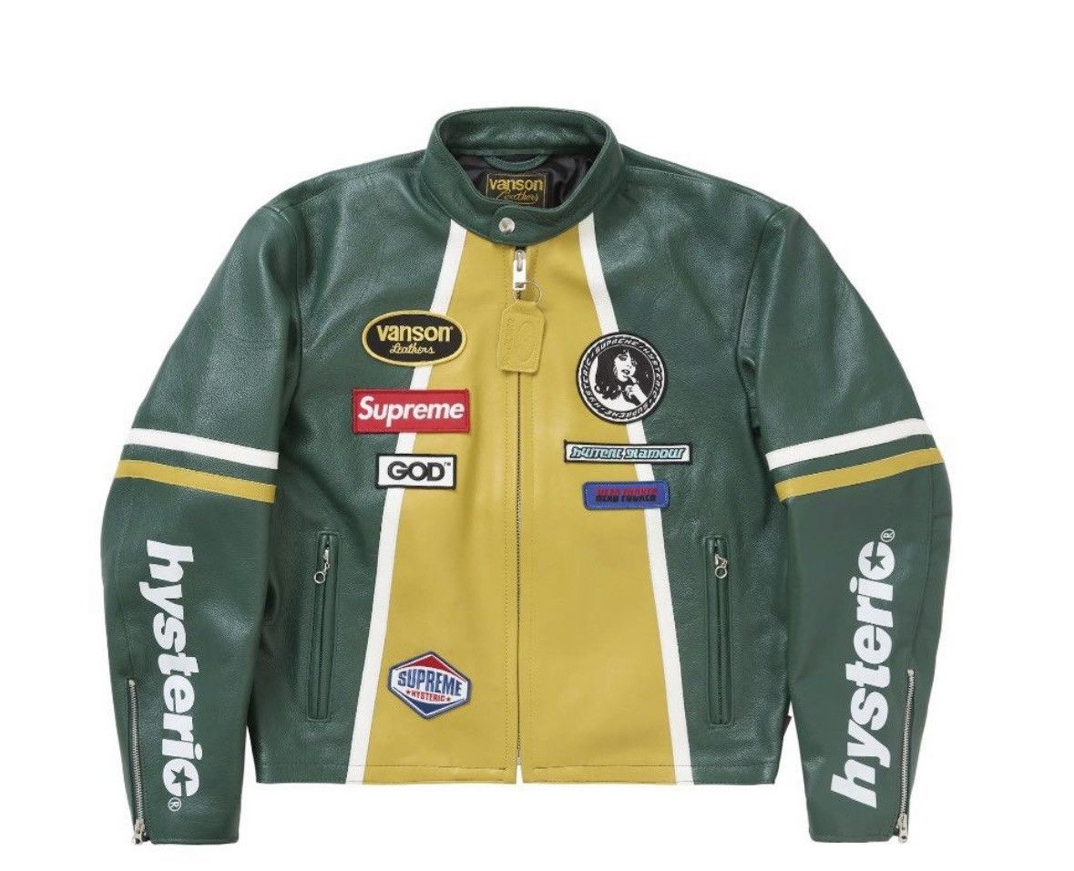 Hysteric Glamour × Supreme × Vanson Leathers Supreme X
