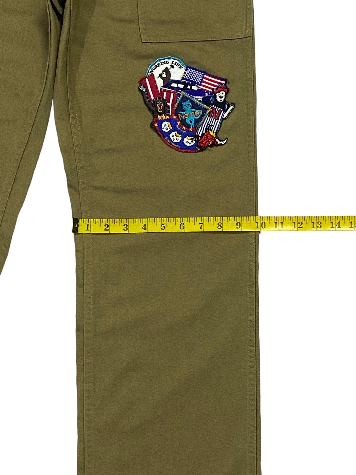 Issey Miyake Ne-Net By Issey Miyake Patch Baker Pants Size US 30 / EU 46 - 9 Thumbnail