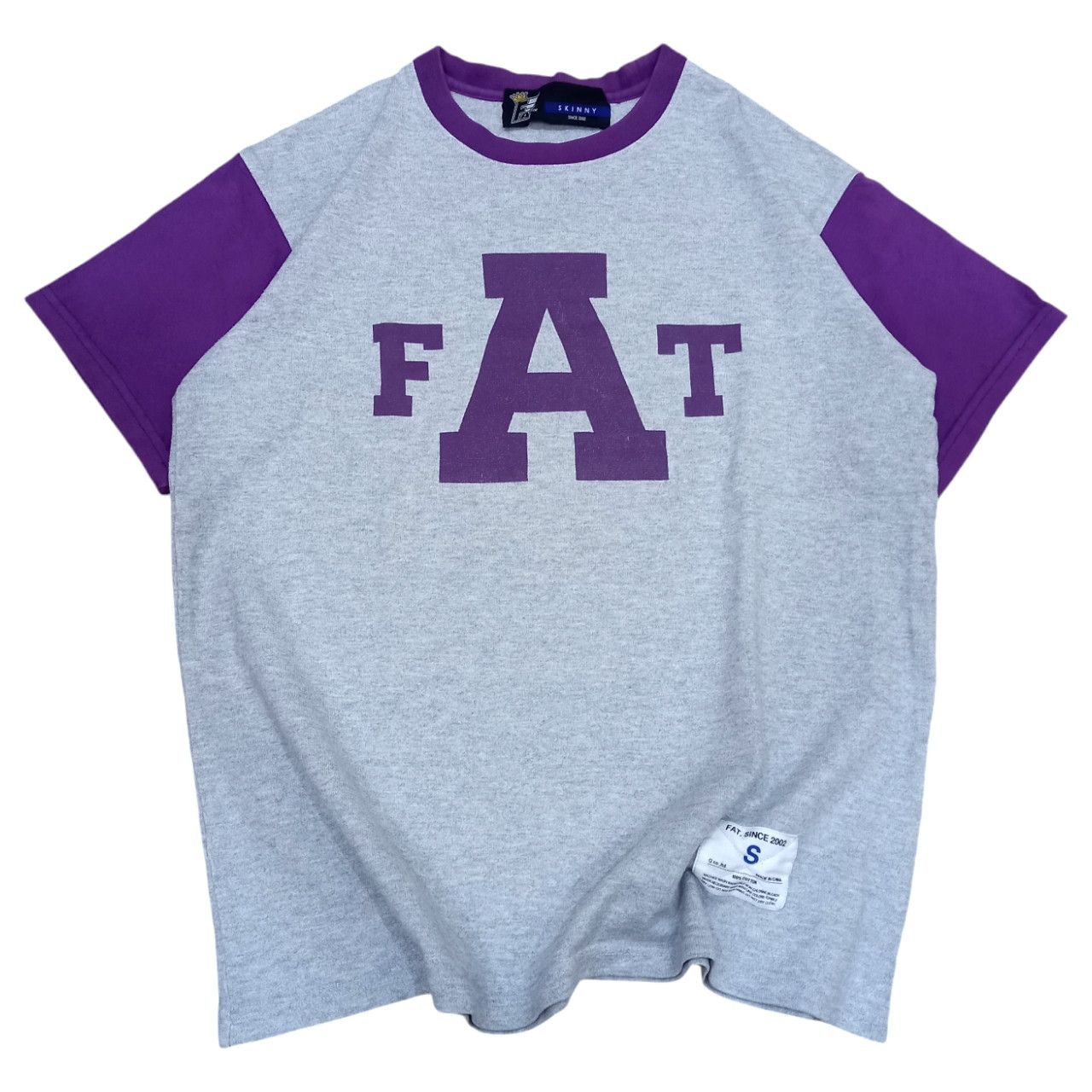 Fat Tokyo × Japanese Brand Fat Tokyo Big Spellout Raglan Tee Size US S / EU 44-46 / 1 - 1 Thumbnail