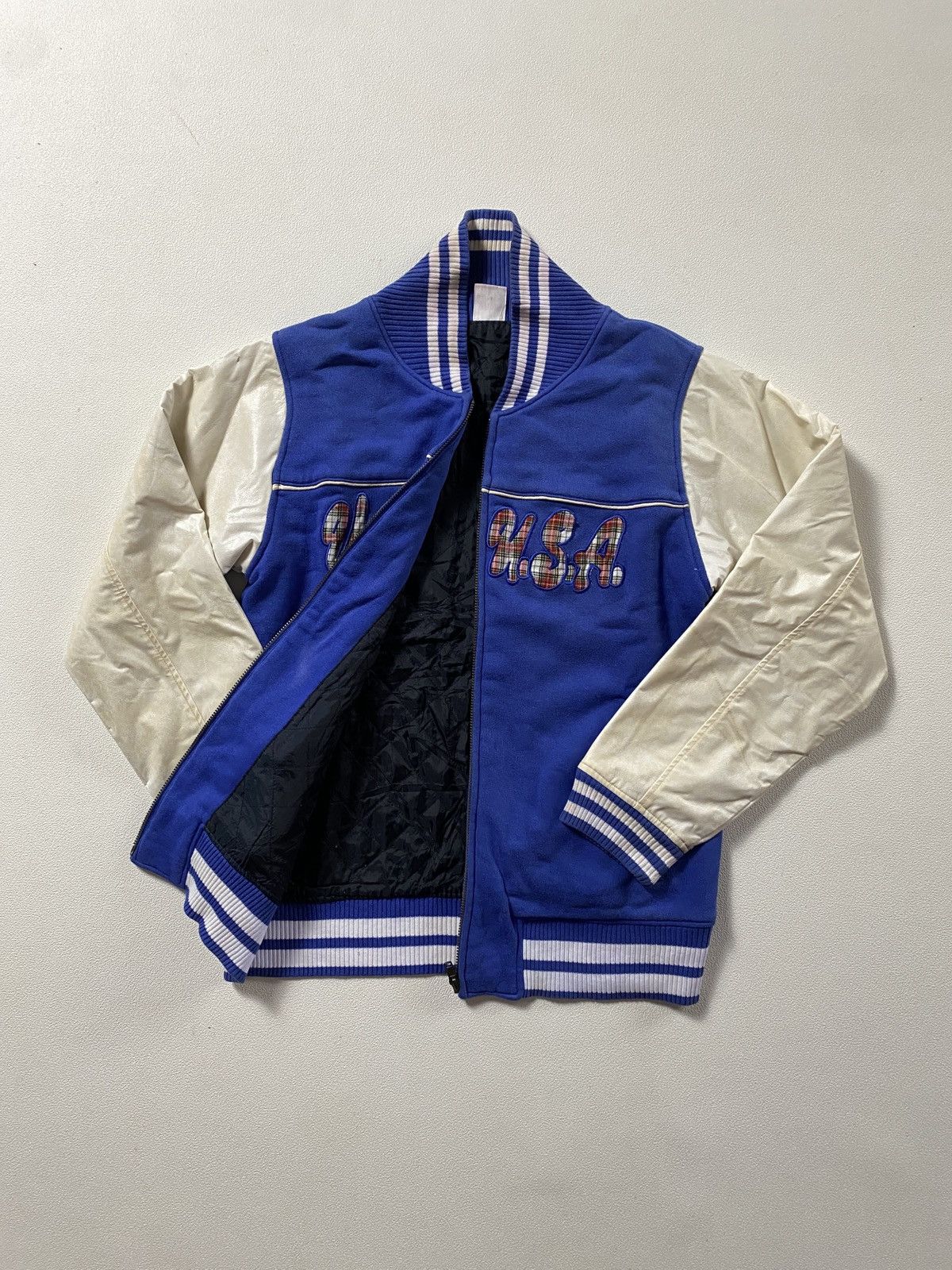 Vans Vintage 90s Vans Varsity Jacket VANS USA Logo Size US M / EU 48-50 / 2 - 9 Thumbnail