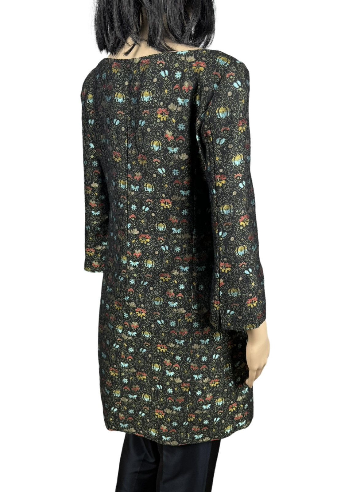 Miu Miu Miu Miu Coat Dress Wool Embroidered Floral Printed size 42 Size M / US 6-8 / IT 42-44 - 13 Thumbnail