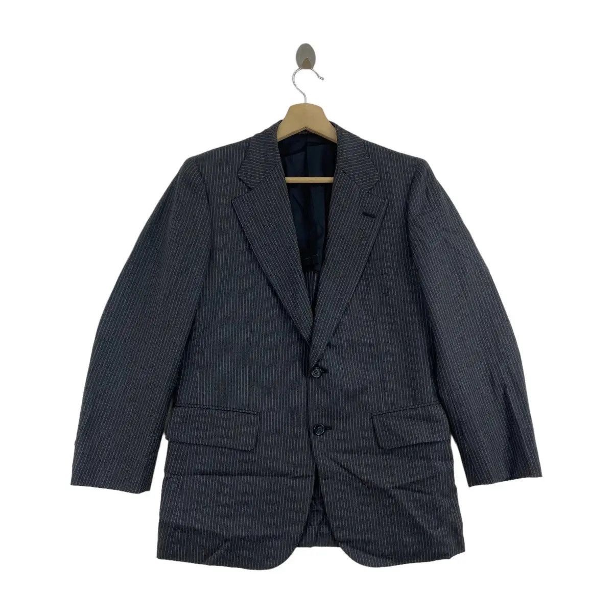 Pierre Cardin Vtg PIERRE CARDIN PARIS Pret A Porter Striped Blazer 2 Size 34R - 1 Thumbnail