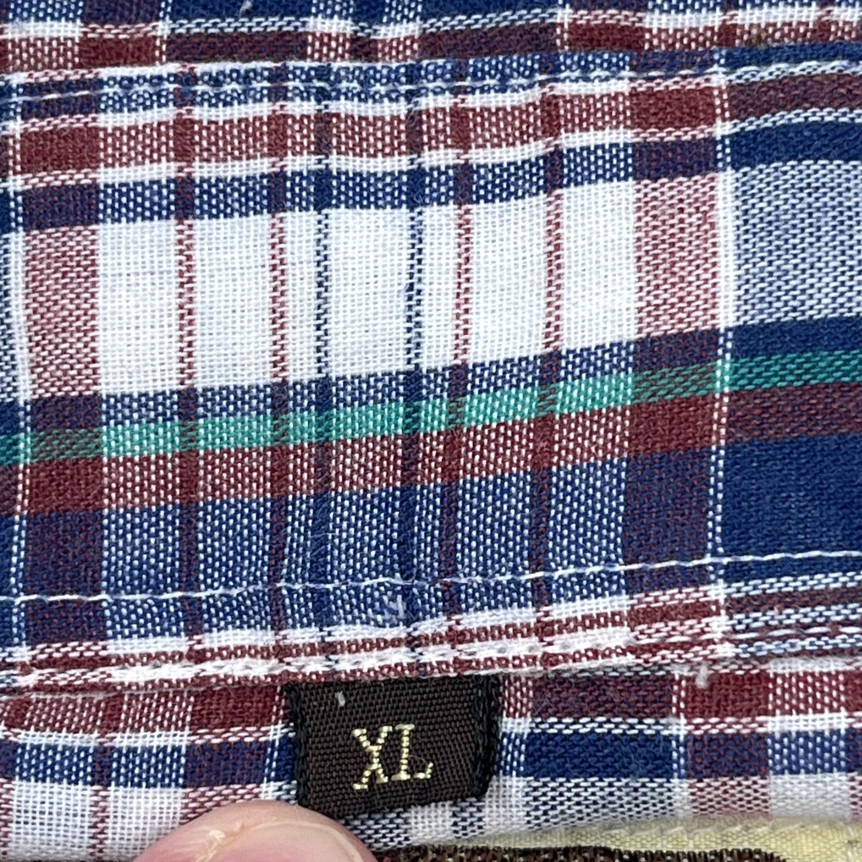 Vintage VINTAGE Youngbloods Western Shirt Men XL Blue Pearl Snap Button Plaid Cowboy 90s Size US XL / EU 56 / 4 - 5 Thumbnail