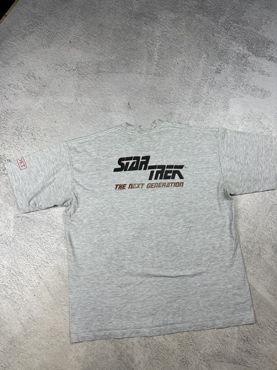 Vintage Vintage 1996 Star Trek Starfleet Academy SF Promo T-Shirt Size US XL / EU 56 / 4 - 2 Thumbnail