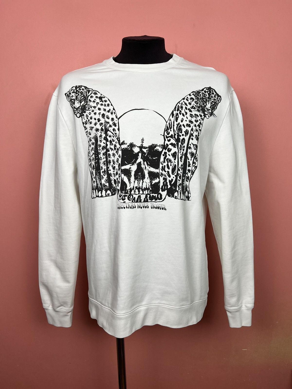 Allsaints Allsaints sweatshirt printed streetwear casual Size US S / EU 44-46 / 1 - 1 Thumbnail