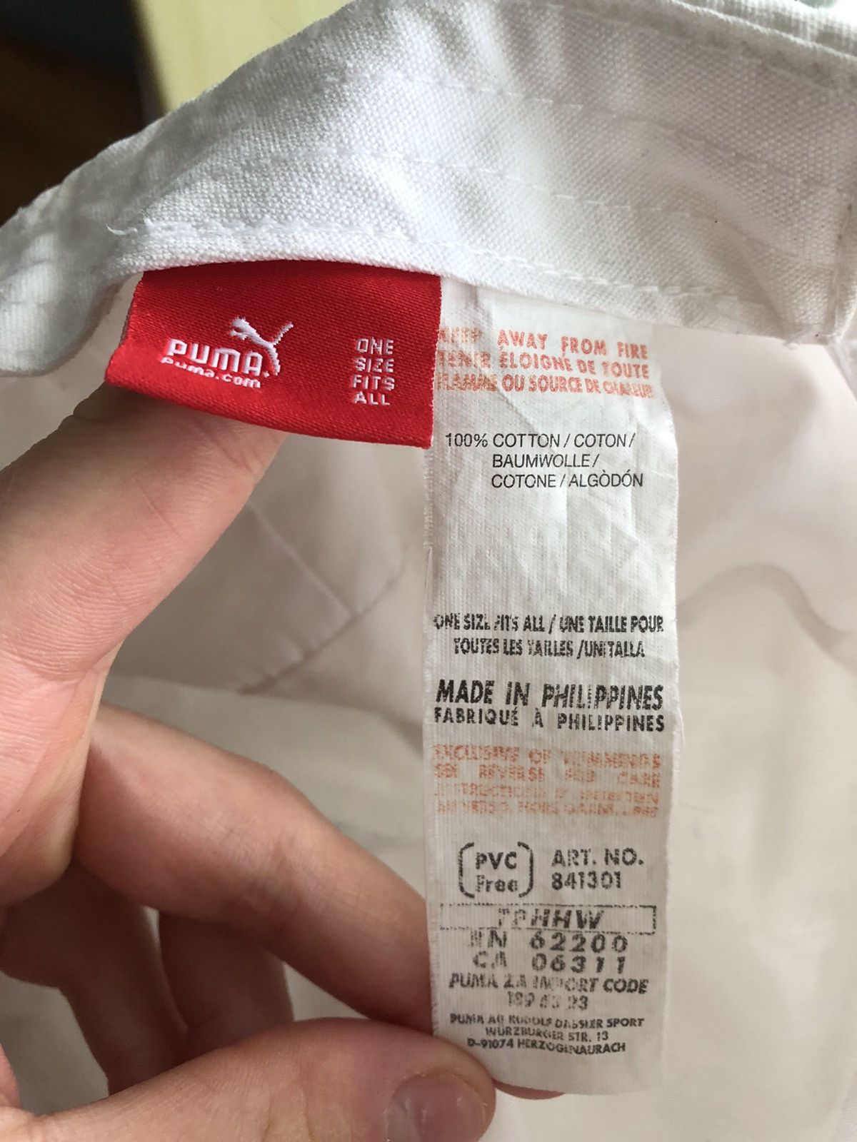 Puma × Vintage PUMA DESIGNER QUALITY VINTAGE HAT CAP Size ONE SIZE - 4 Thumbnail