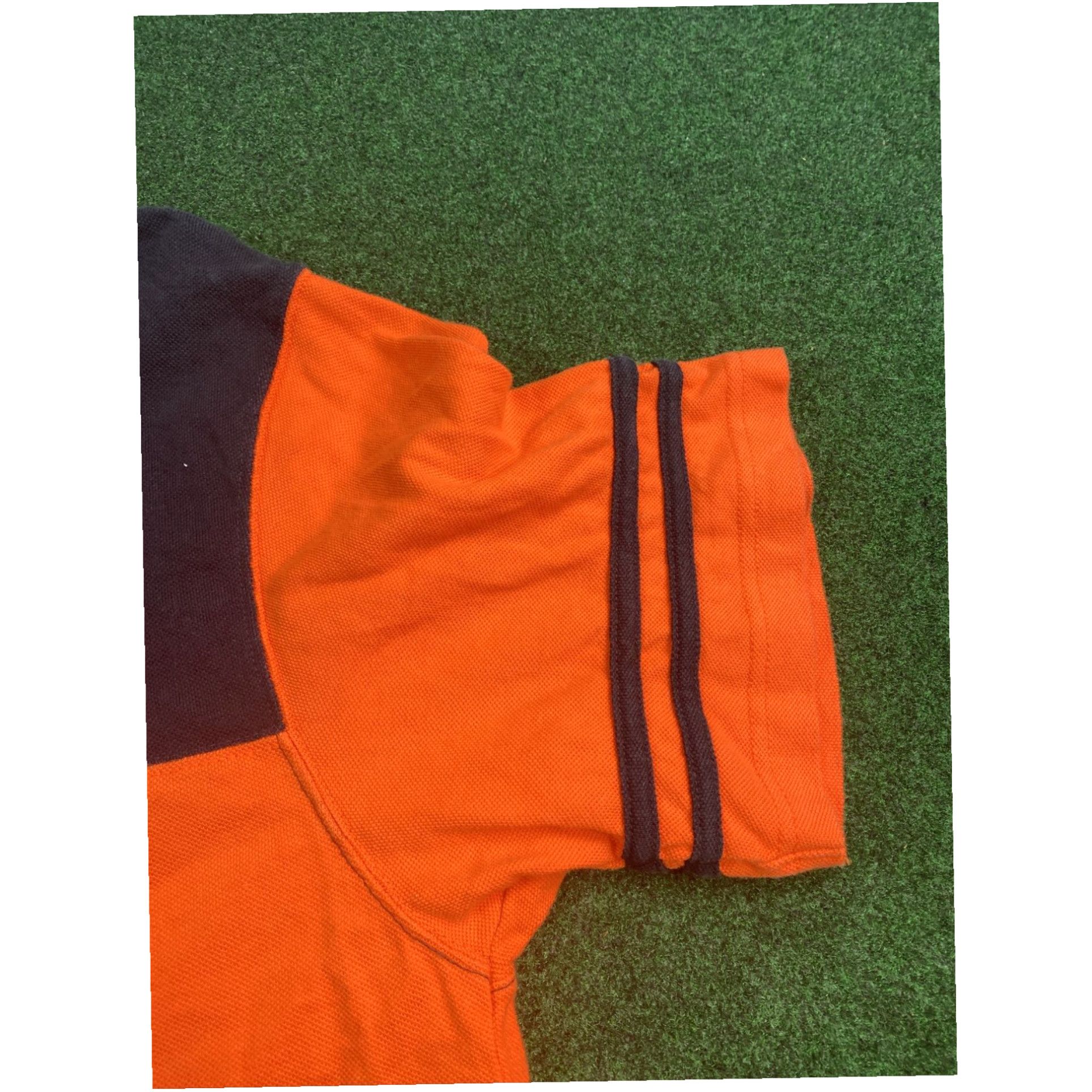 Ralph Lauren Vintage Chaps Ralph Lauren Mens Spell Out T-Shirt Tee Size L orange fast ship Size US L / EU 52-54 / 3 - 3 Thumbnail