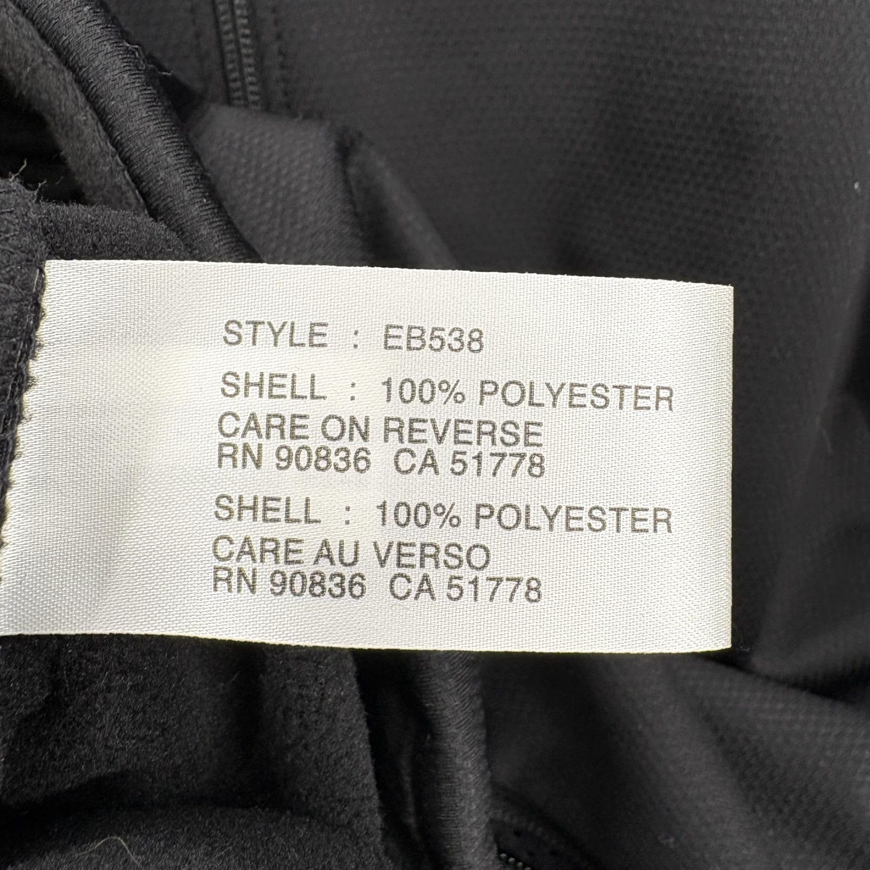 Eddie Bauer VINTAGE Eddie Bauer Jacket Mens XL Black Softshell Windbreaker Bravo Brio Logo Hiking Size US XL / EU 56 / 4 - 7 Thumbnail