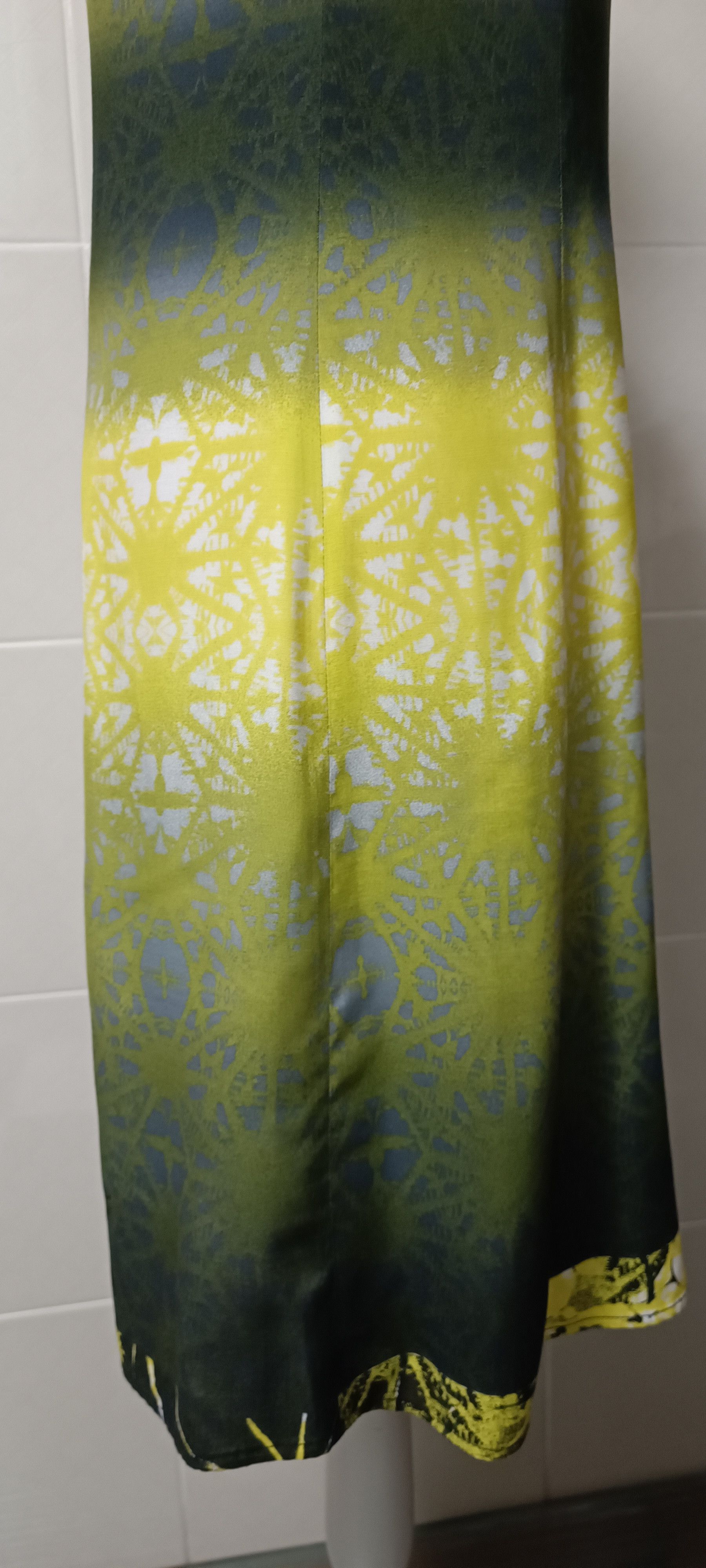 Jean Paul Gaultier SS2000 - Psychedelic print midi dress Size S / US 4 / IT 40 - 13 Thumbnail