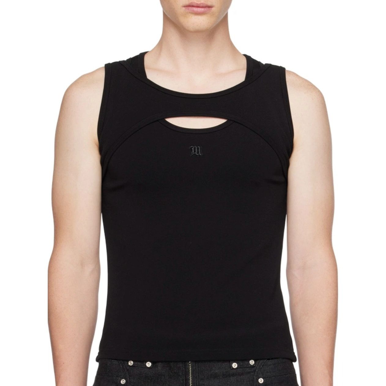 Misbhv MISBHV Black Layered Tank Top Size US M / EU 48-50 / 2 - 1 Thumbnail
