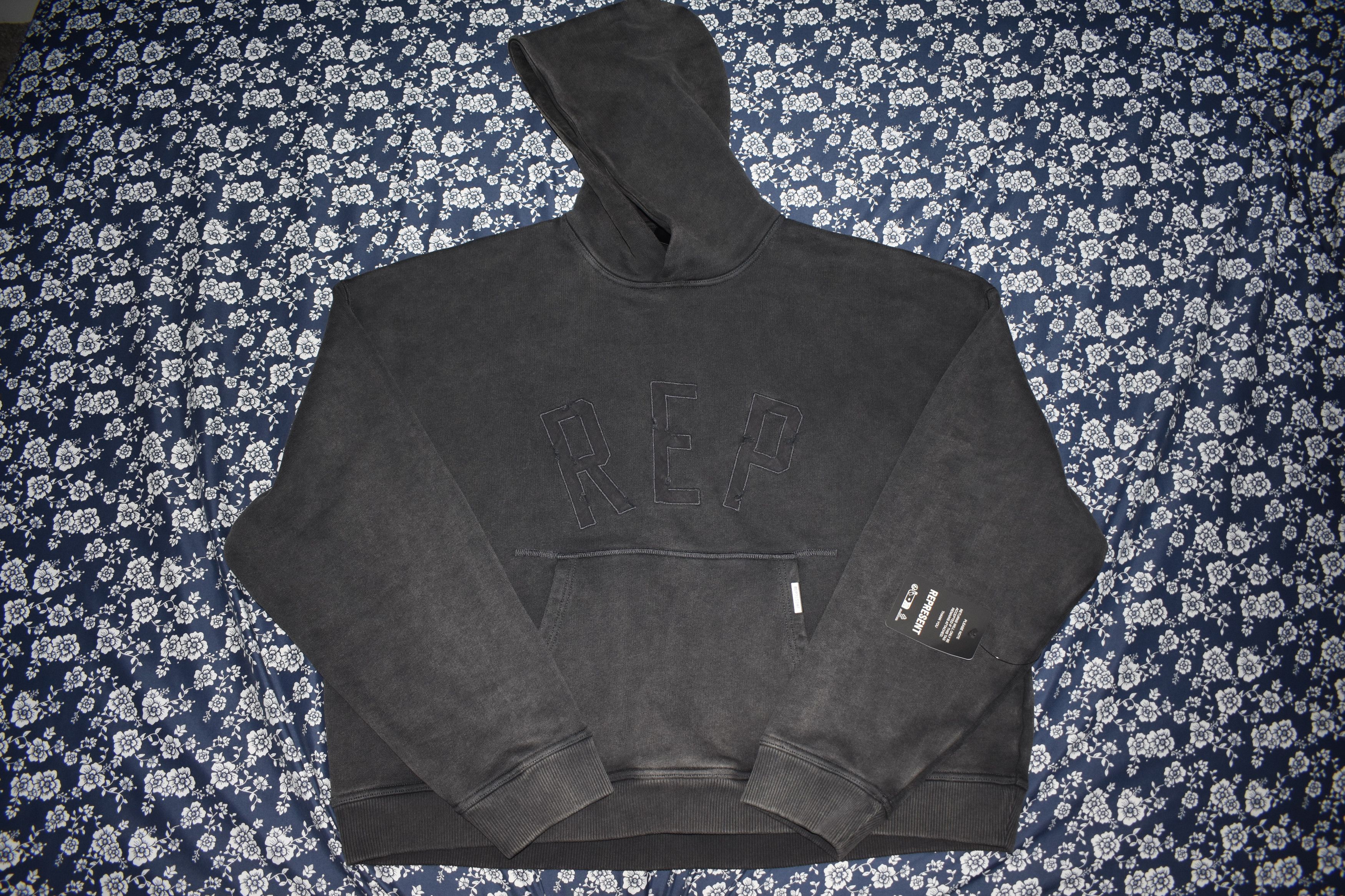 Represent Clo. Rep Applique Hoodie Size US M / EU 48-50 / 2 - 2 Thumbnail