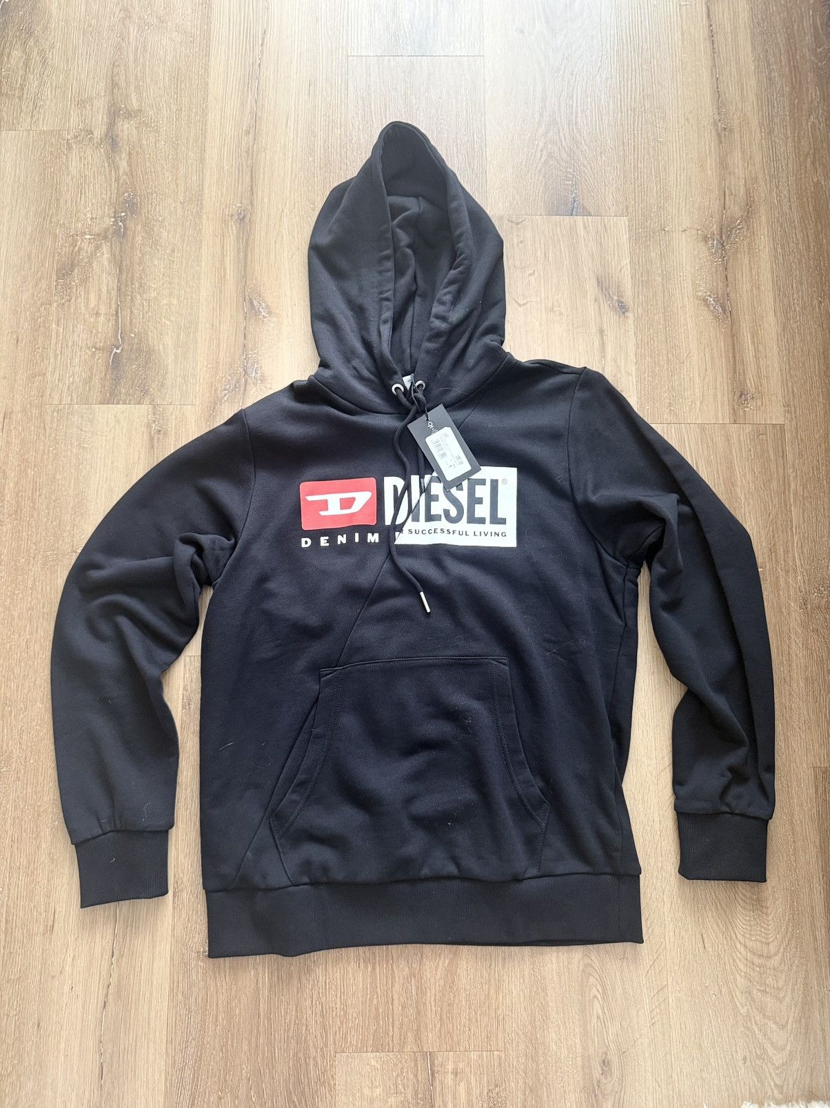 Diesel Diesel Half-Cut Hoodie Size US M / EU 48-50 / 2 - 1 Thumbnail