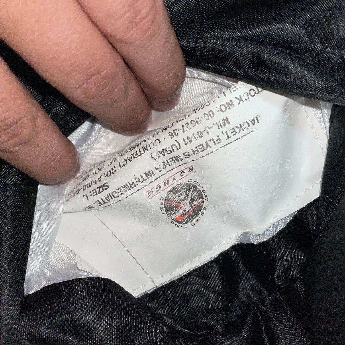 Rothco × Vintage Rothco Flyers Bomber Jacket Size US L / EU 52-54 / 3 - 5 Thumbnail