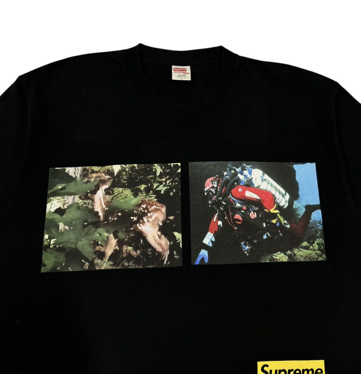 Junya Watanabe × Supreme F/W21 Supreme X Junya Watanabe Comme Des Garçons Nature Tee Size US L / EU 52-54 / 3 - 3 Thumbnail