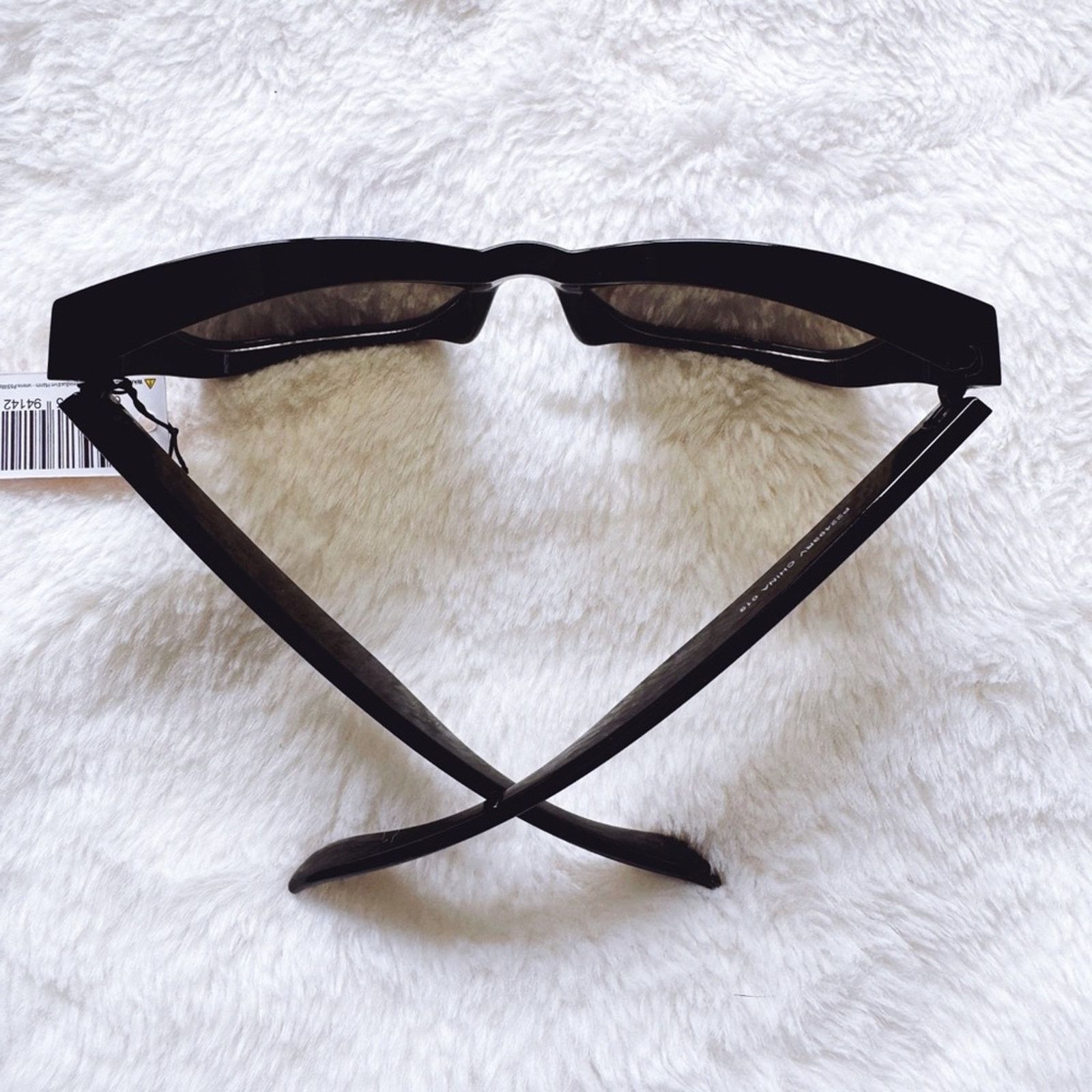 Other Cedric Black w/ Blue Lenses Mirrored Sunglasses Size ONE SIZE - 13 Thumbnail