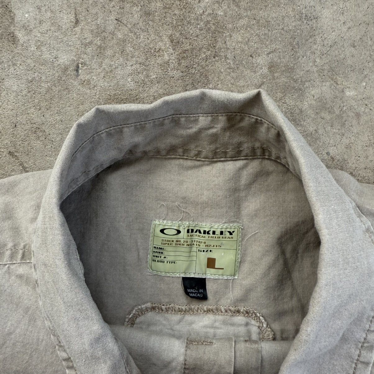 Oakley Oakley Tactical Field Gear Button Up Short Sleeve Shirt Size US L / EU 52-54 / 3 - 6 Thumbnail