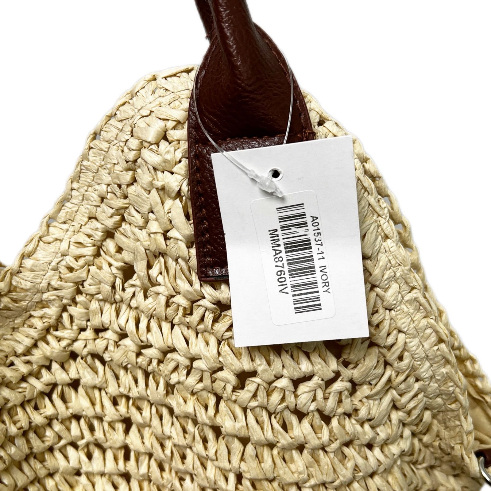 Other Fame Straw Braided Faux Leather Strap Shoulder Bag Size ONE SIZE - 4 Thumbnail