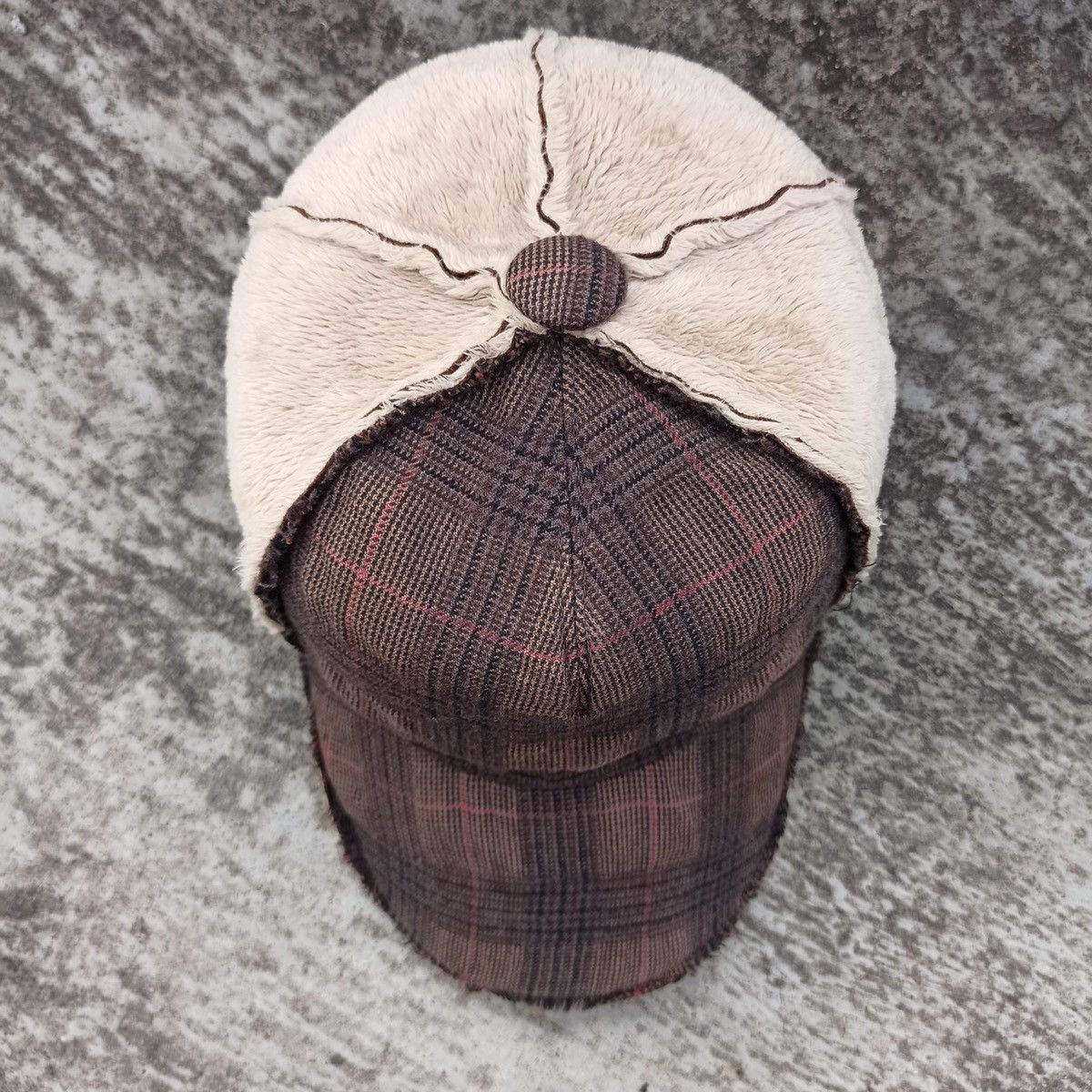CA4LA × Flannel Sick.. Unique hat with three layers each piece Size ONE SIZE - 13 Thumbnail
