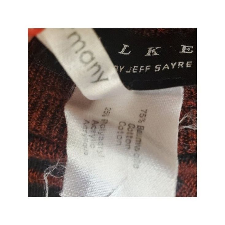 FALKE Vintage Sweater RARE Retro Embroidered Graphics Falke by Jef Size US L / EU 52-54 / 3 - 14 Thumbnail