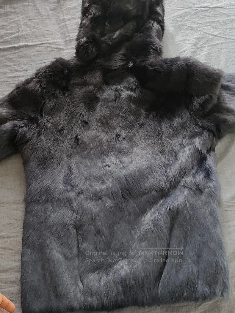 Valentino Valentino Rabbit fur coat Size S / US 4 / IT 40 - 6 Thumbnail