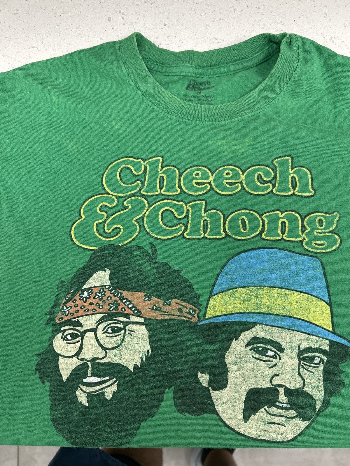 Vintage Vintage 80s Cheech & Chong Tee Size US M / EU 48-50 / 2 - 2 Thumbnail