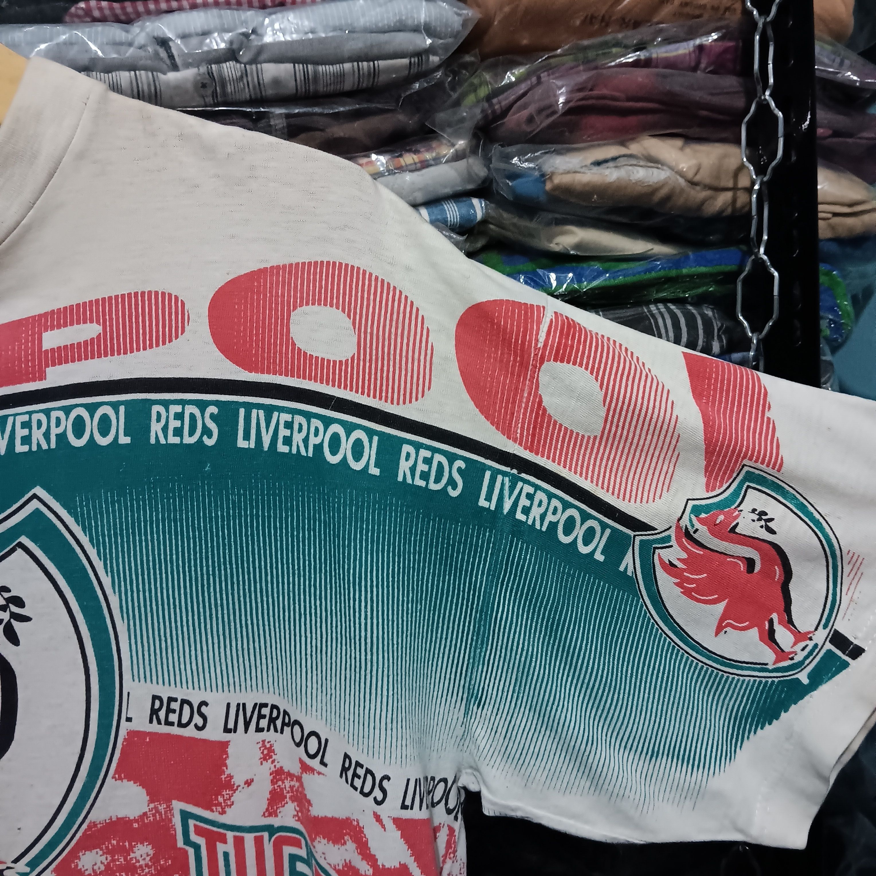 Vintage Vintage Liverpool full print t-shirt Size US XL / EU 56 / 4 - 6 Thumbnail