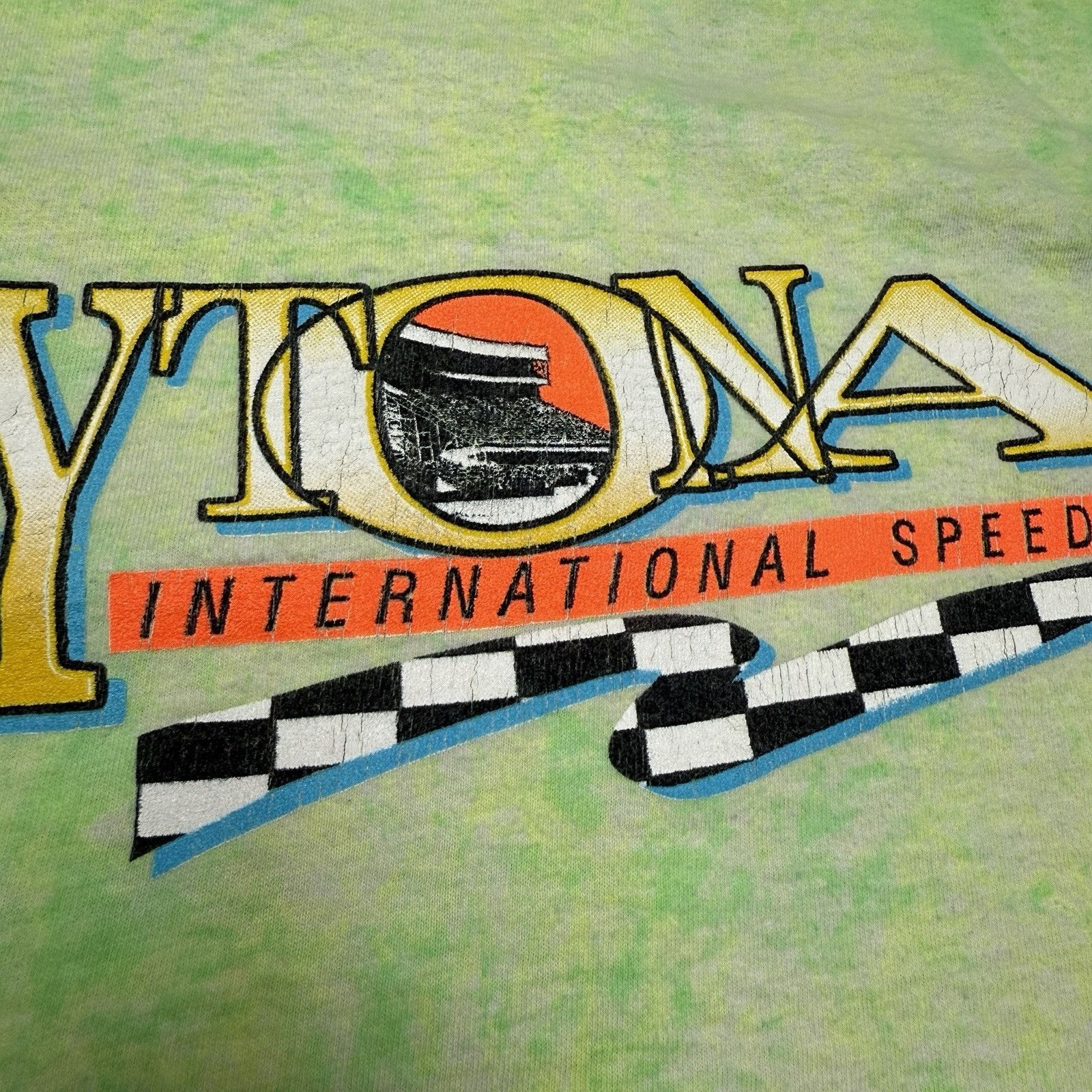 Vintage Vintage 90s Daytona International Speedway T Shirt Mens L Size US L / EU 52-54 / 3 - 4 Thumbnail