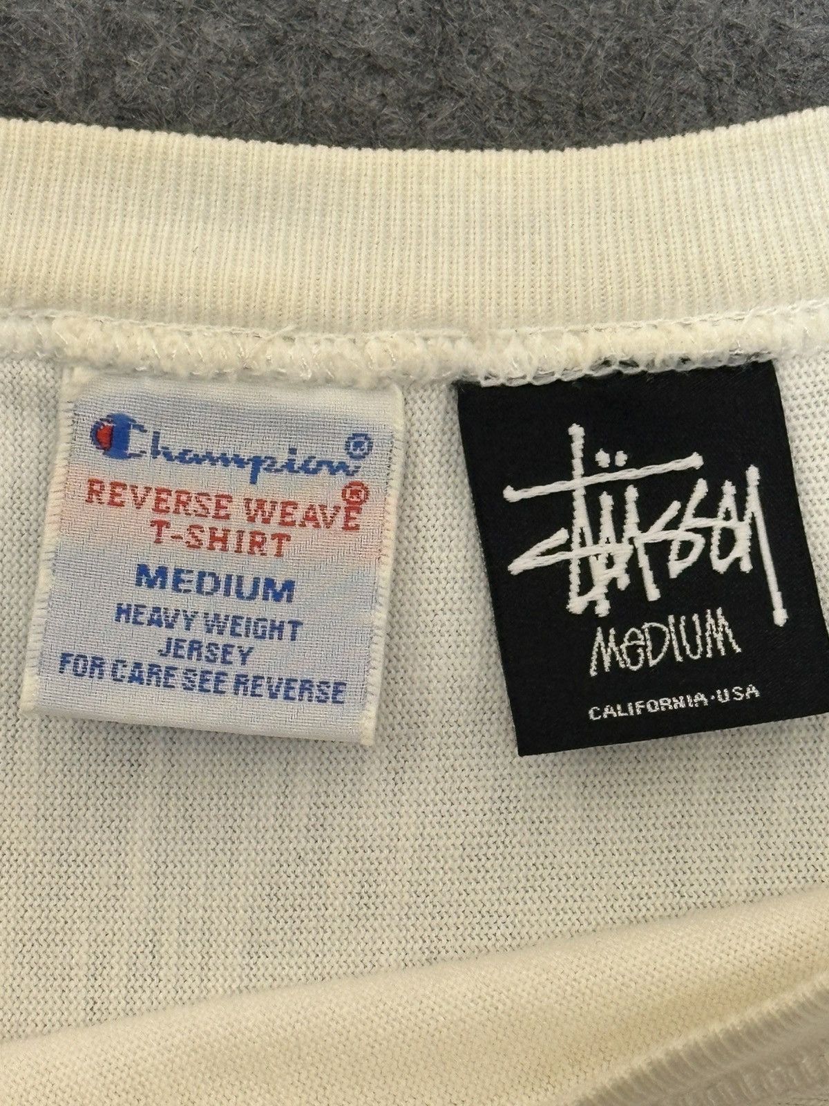 Stussy Stussy x Champion International t-shirt the iconic logo. Size US M / EU 48-50 / 2 - 7 Thumbnail