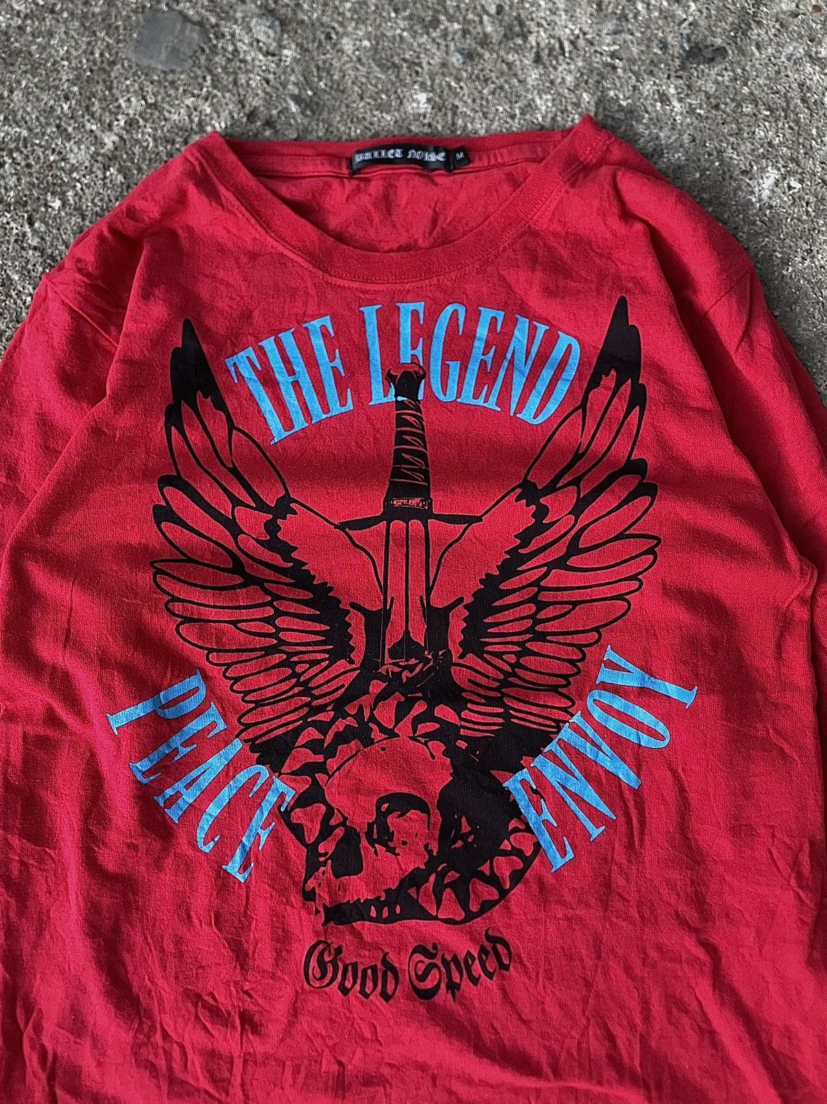 20471120 Japanese Bullet Noise Poem Peace Envoy Lgb Style Size US S / EU 44-46 / 1 - 3 Thumbnail