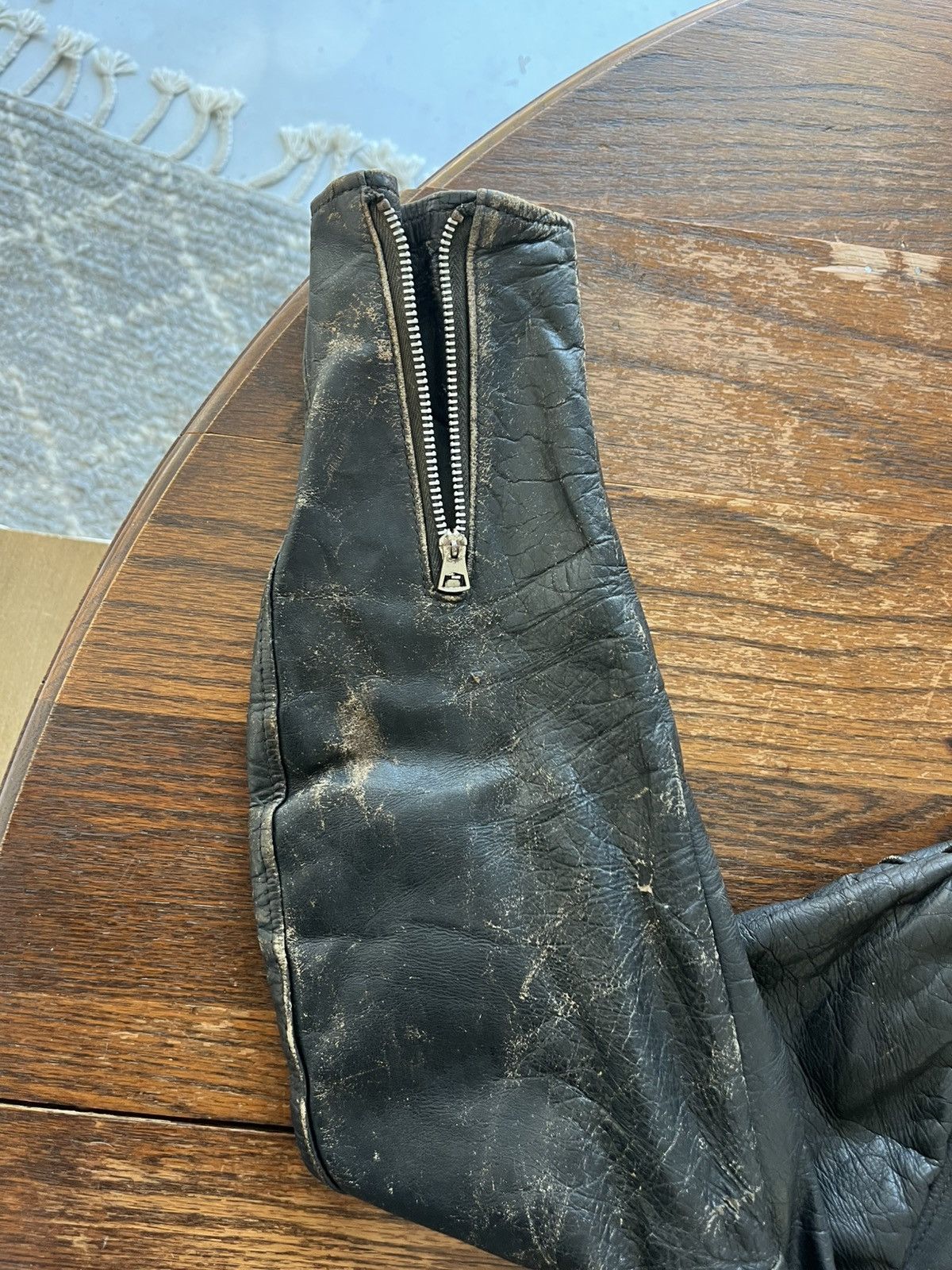 Schott Vintage 1960s Schott Perfect Steerhide Cafe Racer medium 40 Size US M / EU 48-50 / 2 - 10 Thumbnail