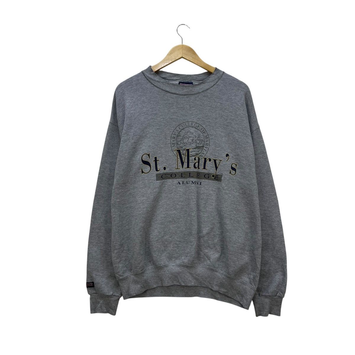 Jansport 💥Vintage 90s Jansport St Mary College Crewneck Sweatshirt Size US L / EU 52-54 / 3 - 1 Thumbnail