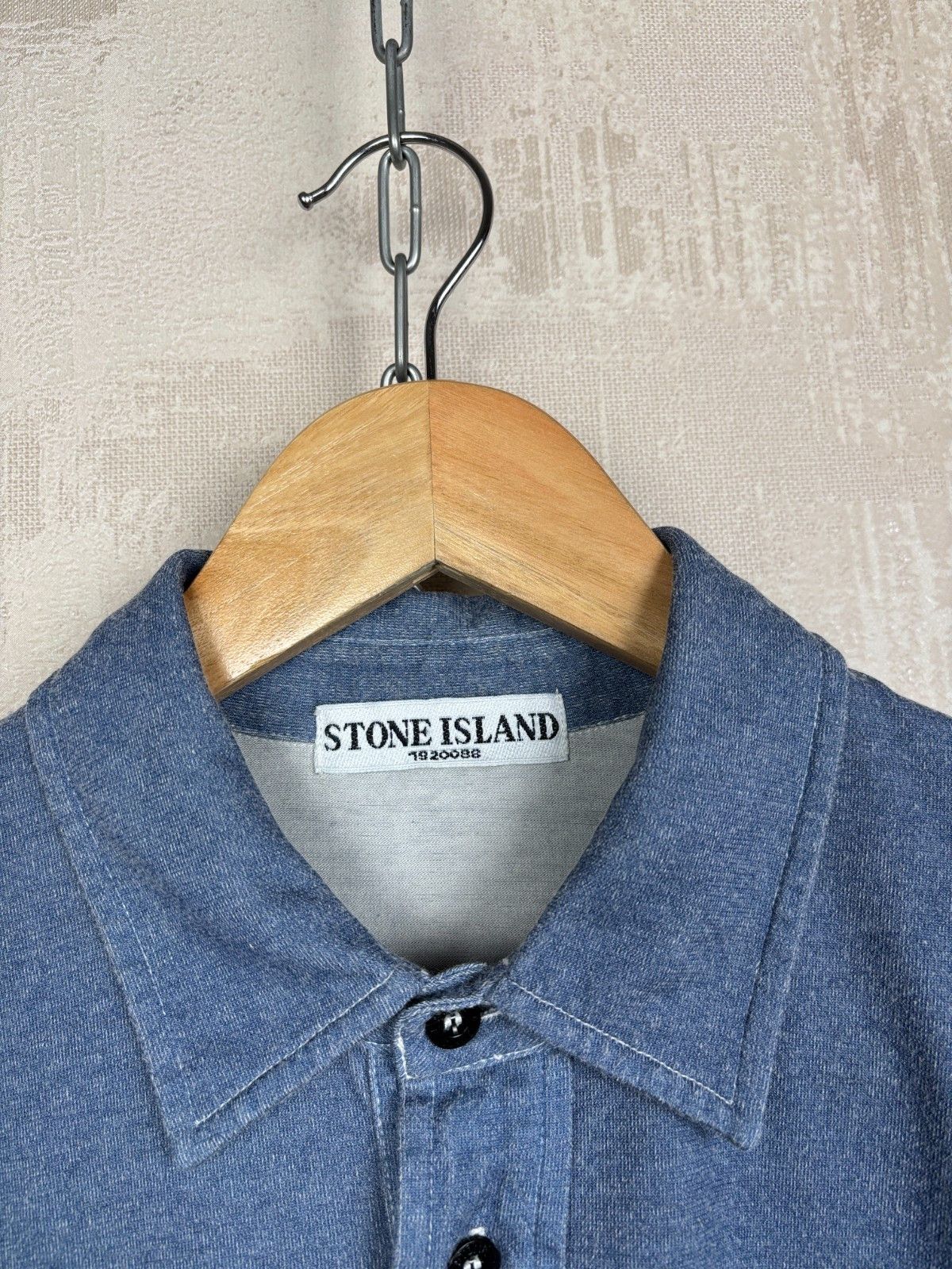 Stone Island Vintage Stone Island Polo T-shirt Pocket Size S Size US S / EU 44-46 / 1 - 9 Thumbnail