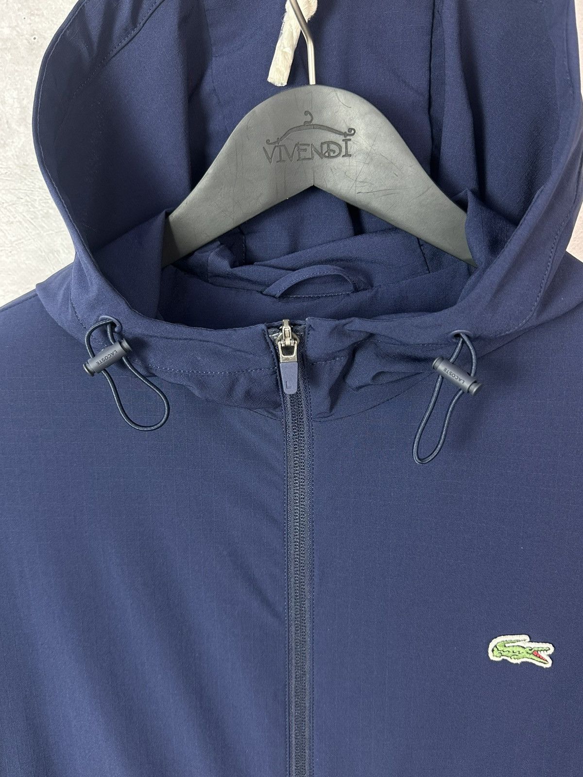 Lacoste Lacoste Sport Blue Logo Long Sleeve Men’s Hooded Jacket Size US L / EU 52-54 / 3 - 4 Thumbnail