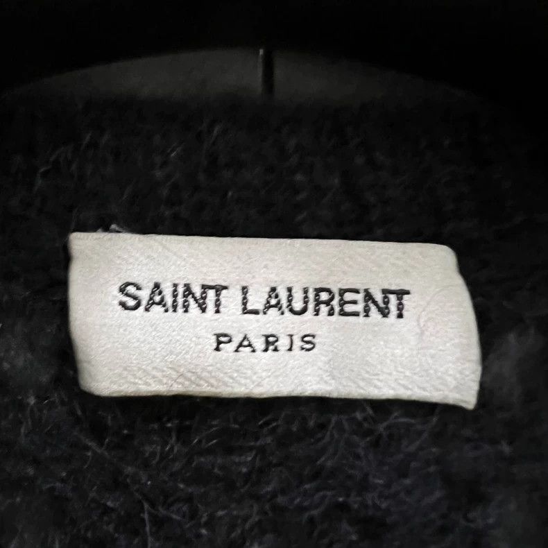 Saint Laurent Paris Saint Laurent Paris size os Rhinestone knit sweater 2505-N Size US M / EU 48-50 / 2 - 2 Thumbnail