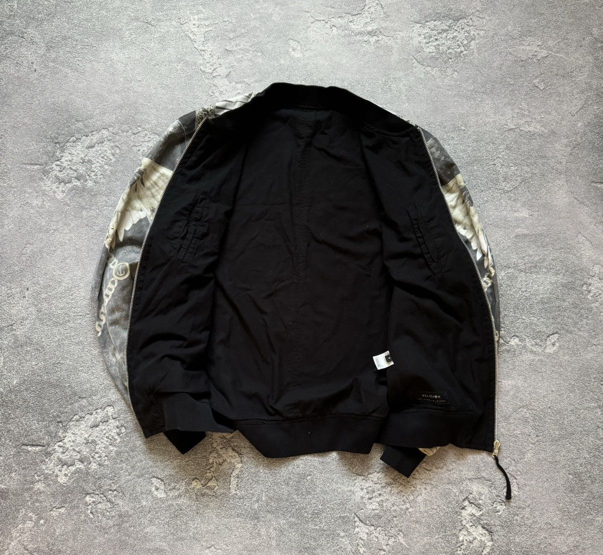 Other Religion M all printed zip bomber jacket long sleeve vintage Size US M / EU 48-50 / 2 - 10 Thumbnail