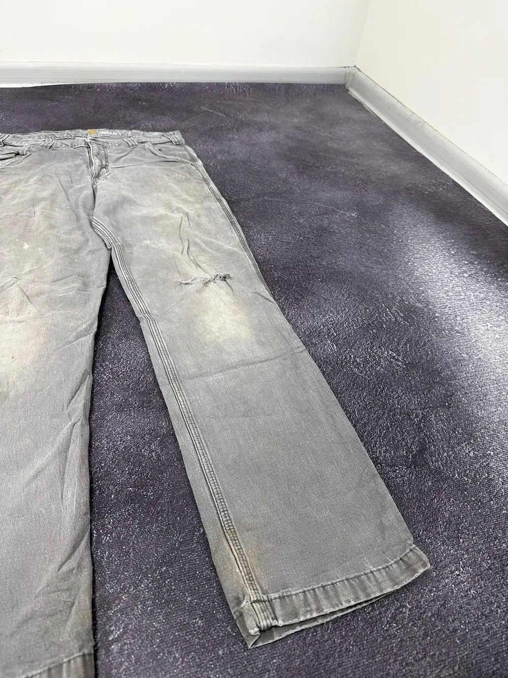 Carhartt Vintage Carhartt USA Distressed Relaxed Fit Opium Work Pants Size US 32 / EU 48 - 12 Thumbnail