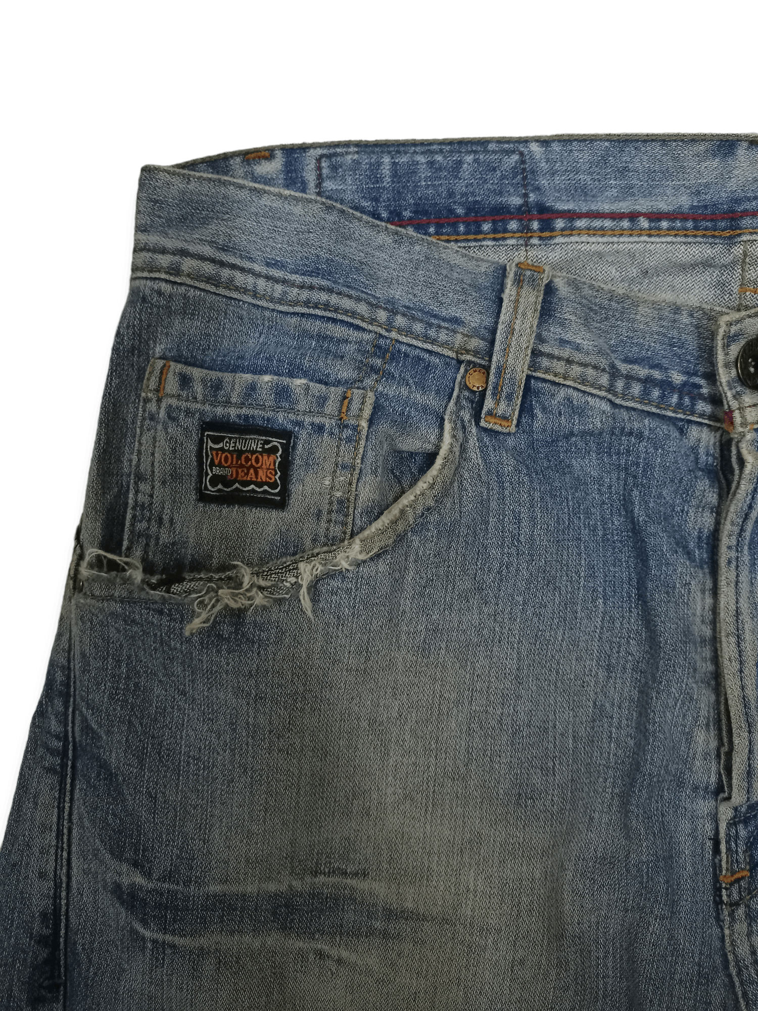Volcom Vintage VLCM 06 Liberated Volcom Curved Baggy Jeans Size US 34 / EU 50 - 5 Thumbnail