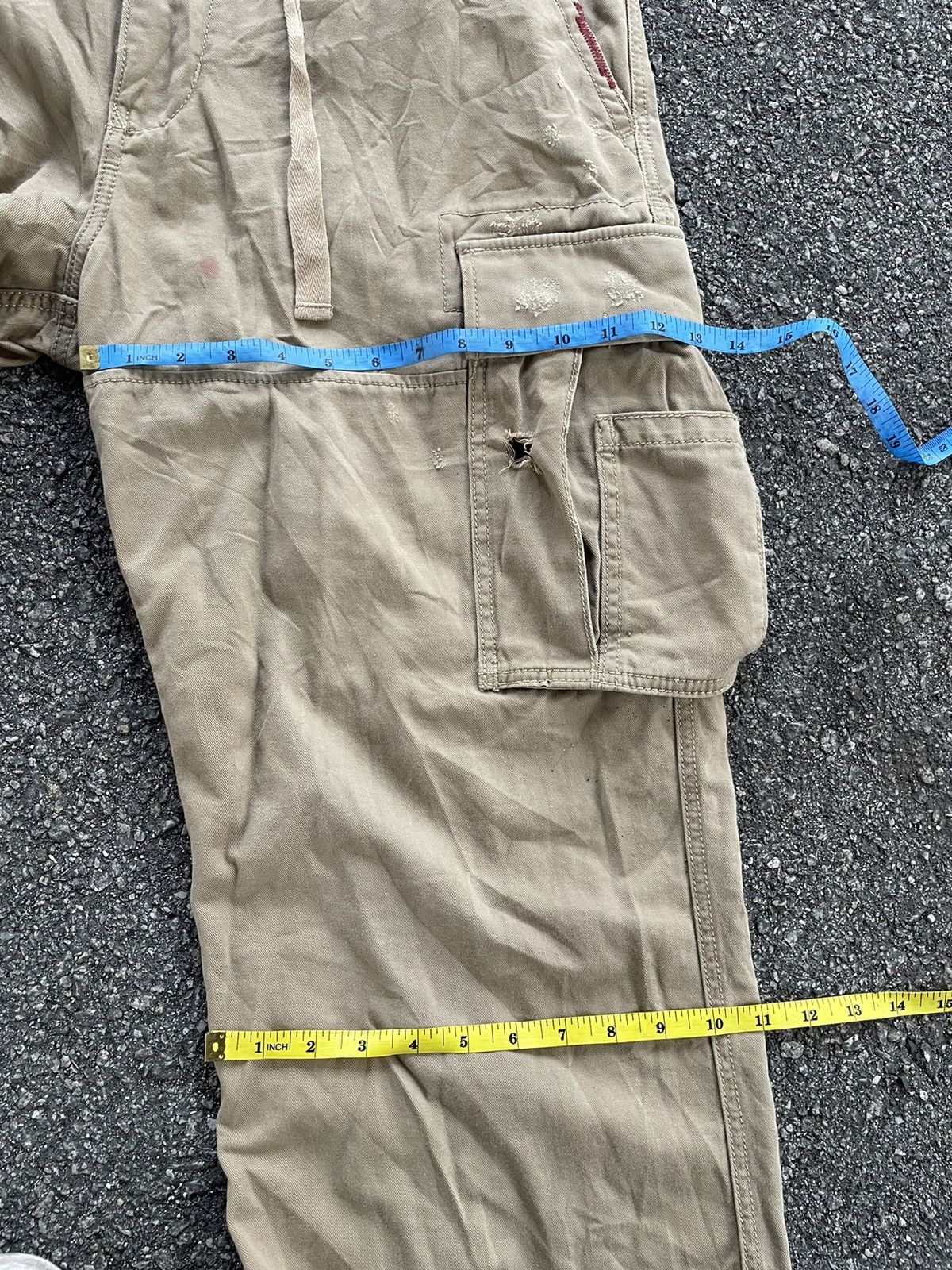 Japanese Brand × Vintage Levis Khakis Cargo Pant Size US 34 / EU 50 - 9 Thumbnail