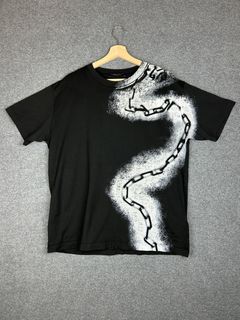 Louis Vuitton Virgil Abloh Floating LV T-Shirt Mens Large