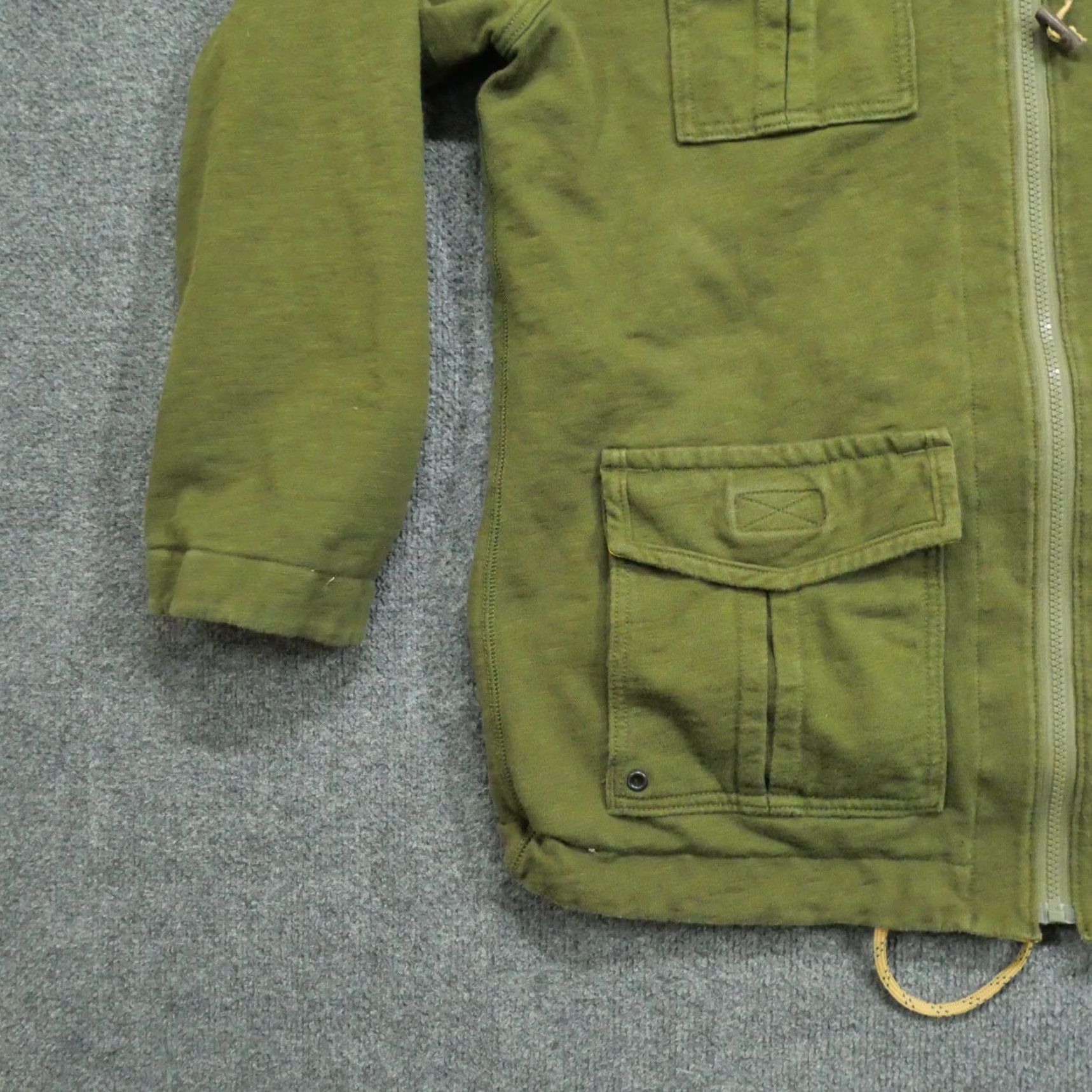 Eddie Bauer VINTAGE Eddie Bauer Jacket Mens L Green Yellow Reversible Hooded Military Outdoor 80s Size US L / EU 52-54 / 3 - 3 Thumbnail