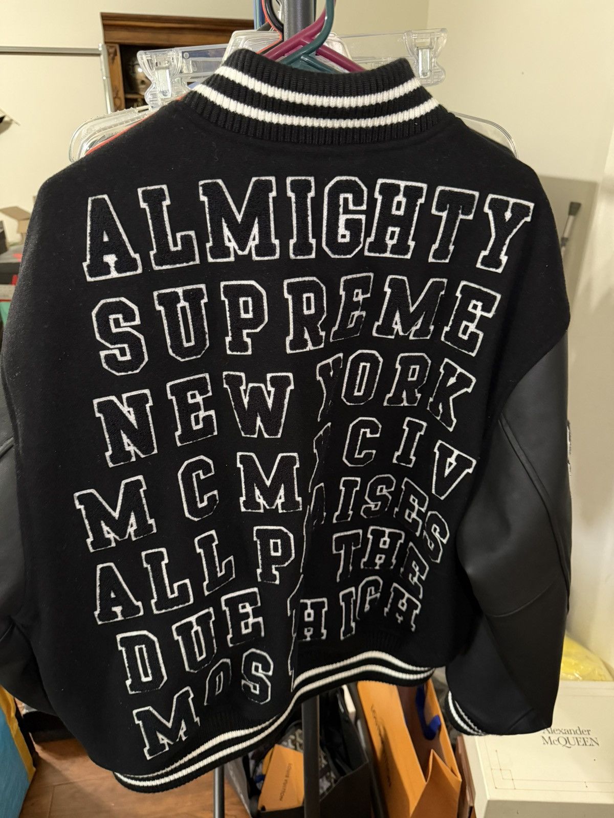 Supreme Supreme Praises Varsity Jacket L WORN ONCE Size US L / EU 52-54 / 3 - 2 Thumbnail