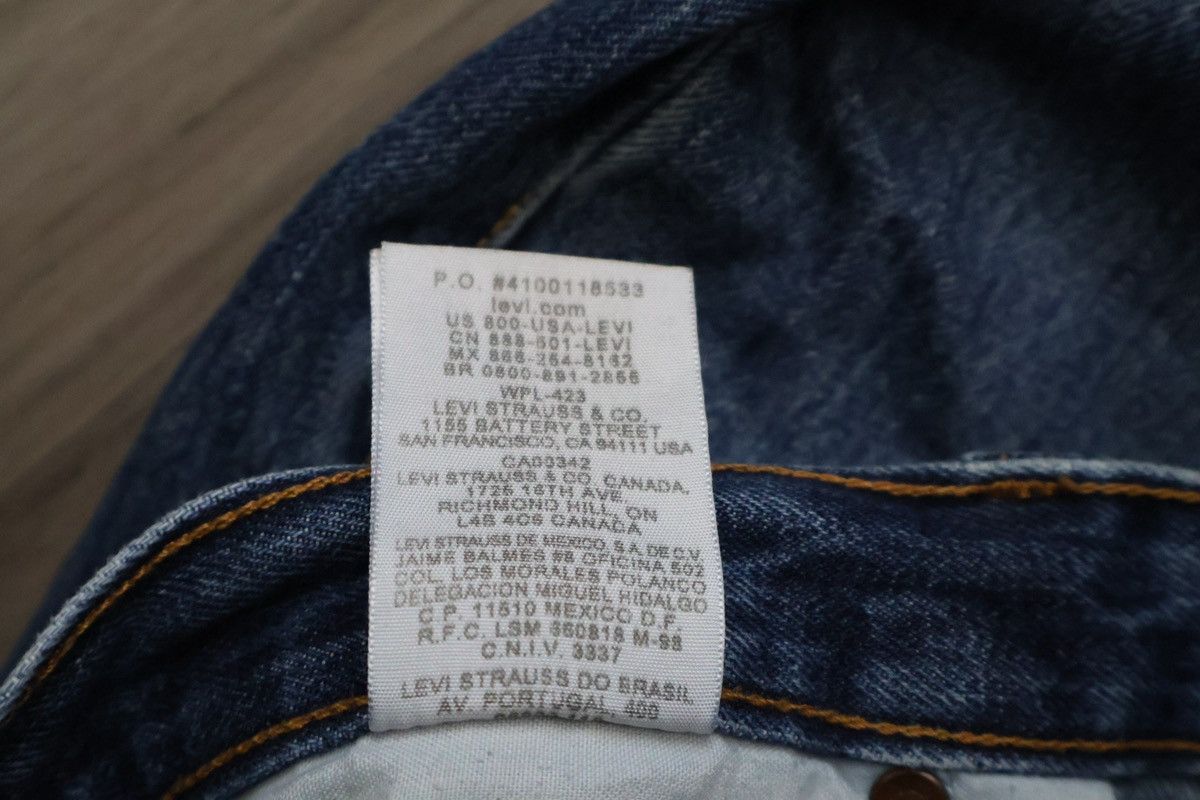 Levi's Vintage Levi’s 501 Straight Leg Jeans – W34 L30 Size US 34 / EU 50 - 6 Thumbnail