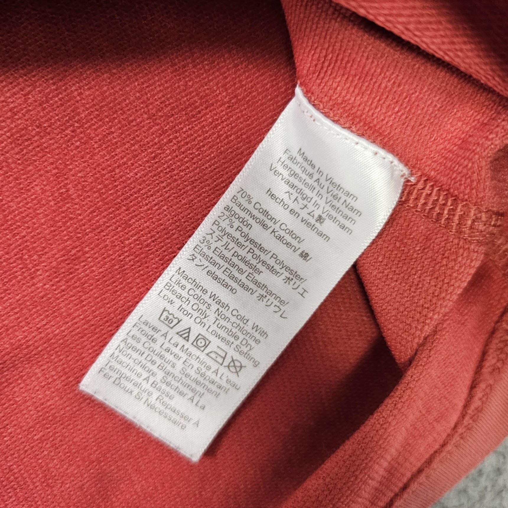 J.Crew J.Crew Performance Pullover Mens L Salmon 1/4 Zip Long Sleeve Stretch Shirt Size US L / EU 52-54 / 3 - 4 Thumbnail