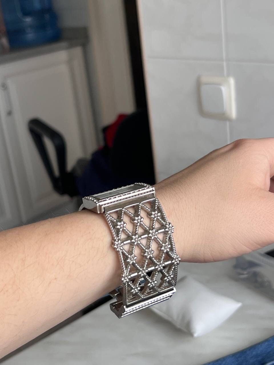 Japanese Brand × Vintage Vintage Japanese style futuristic Watch Big Bracelet Size ONE SIZE - 11 Thumbnail