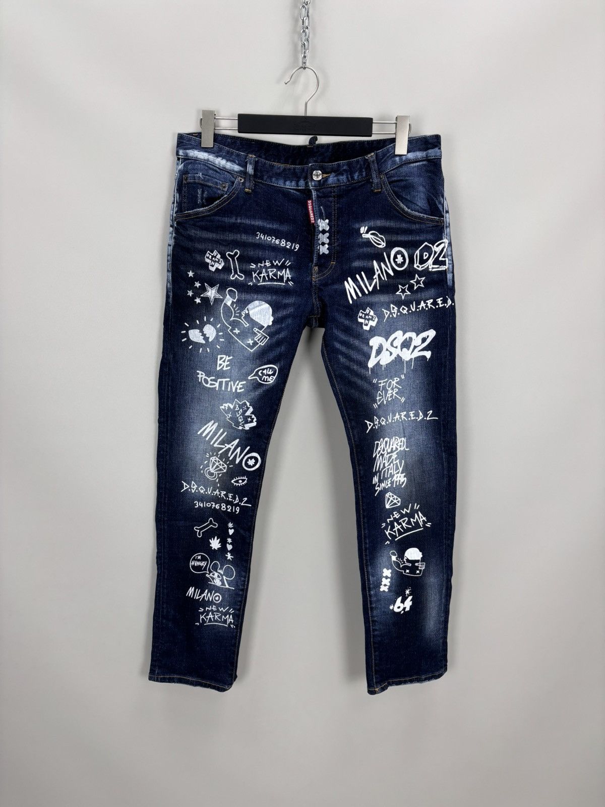 Dsquared2 Mens jeans Dsquared2 Size 54 Color Blue Size US 34 / EU 50 - 1 Thumbnail